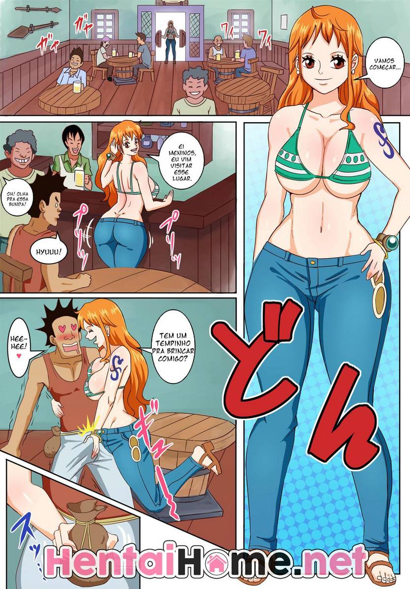 One Piece Hentai – enriquecendo a Nami