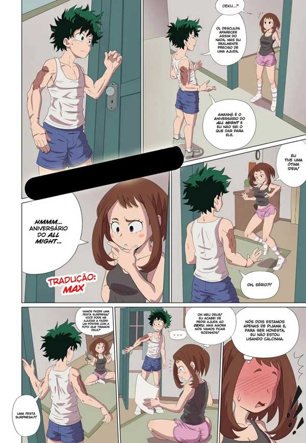 My Hero Academia Porno: Um Belo Presente