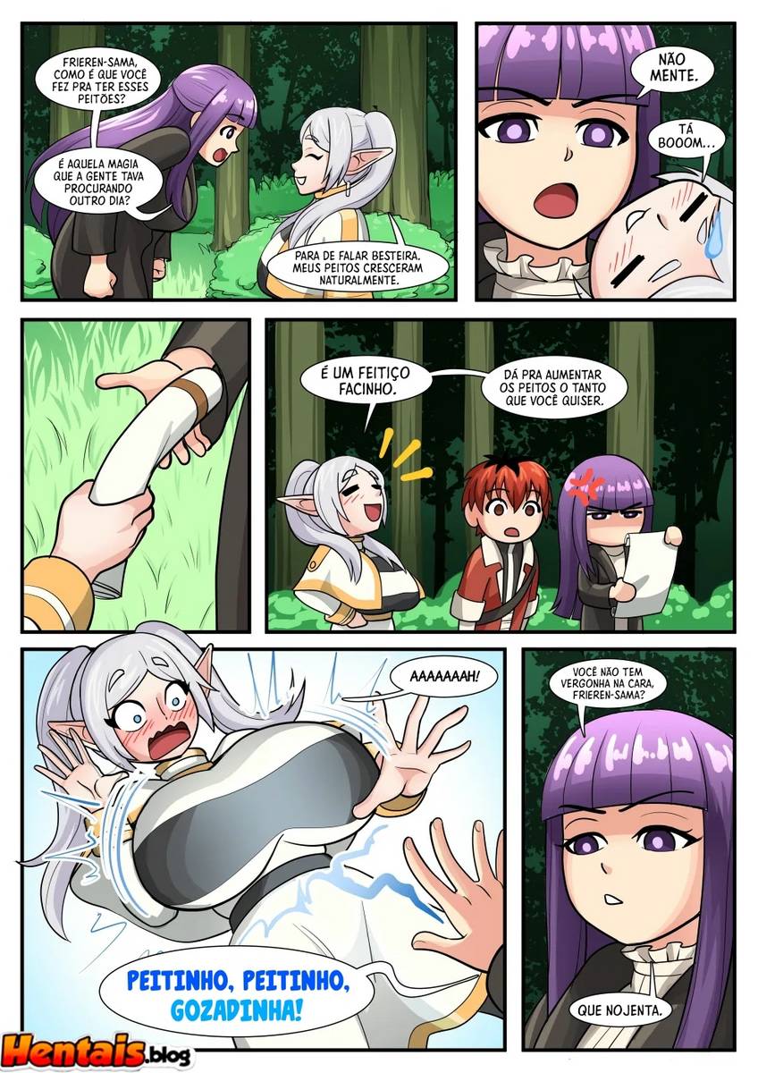 Sousou no Frieren Hentai - O Feitiço Novo Safadinho Da Frieren