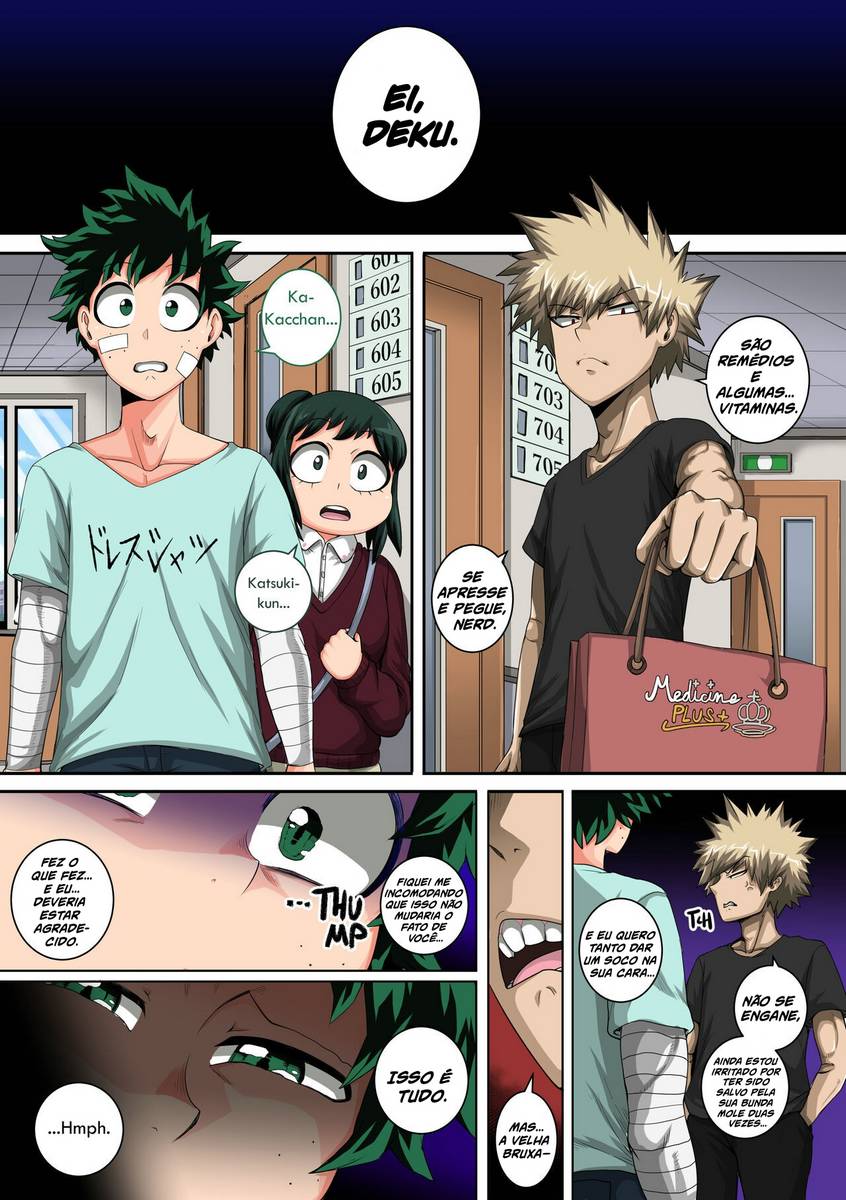 Boku no Hero Academia Hentai - Midoriya com muito tesão