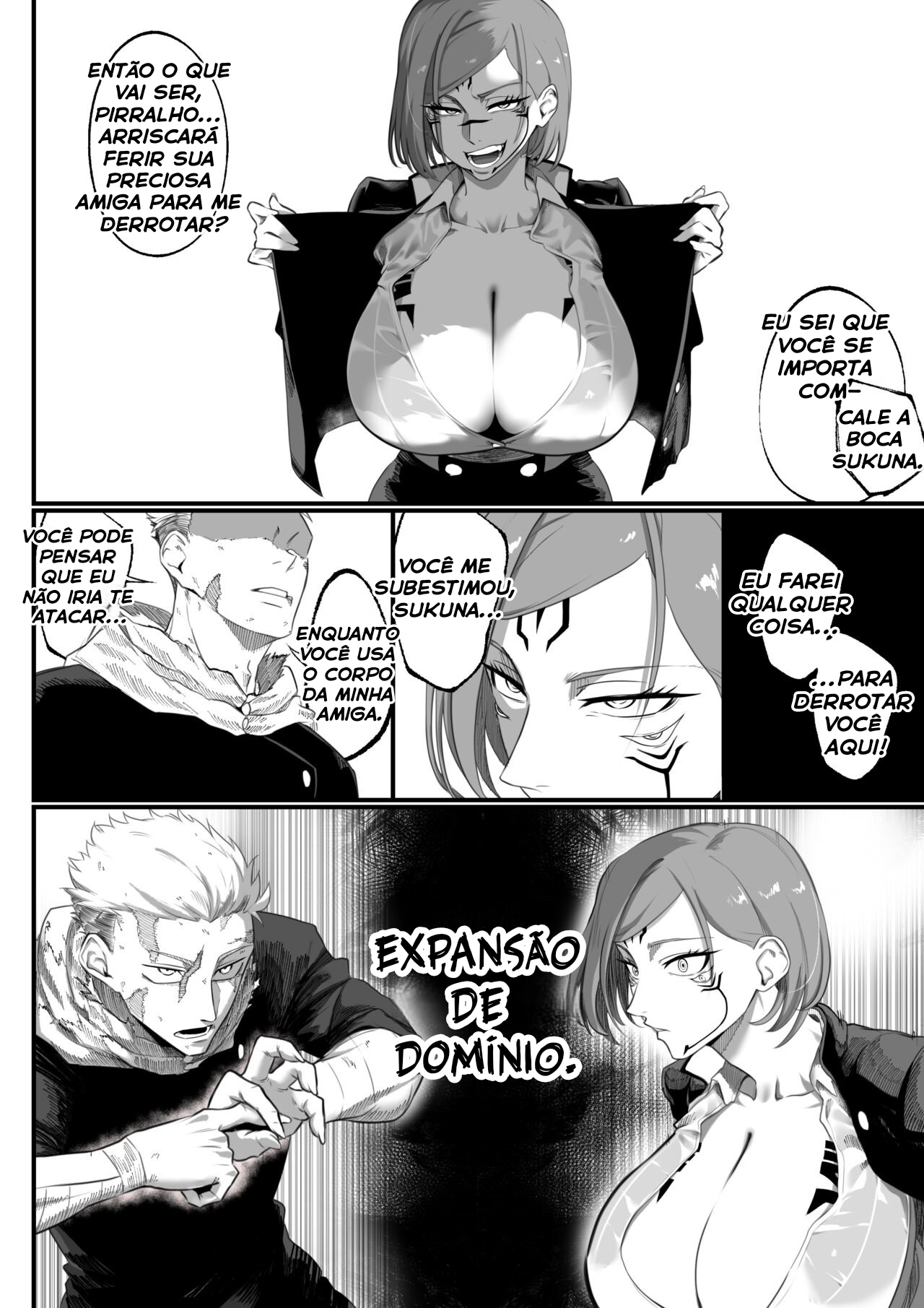 Jujutsu Kaisen Hentai - Sukuna sendo fodido