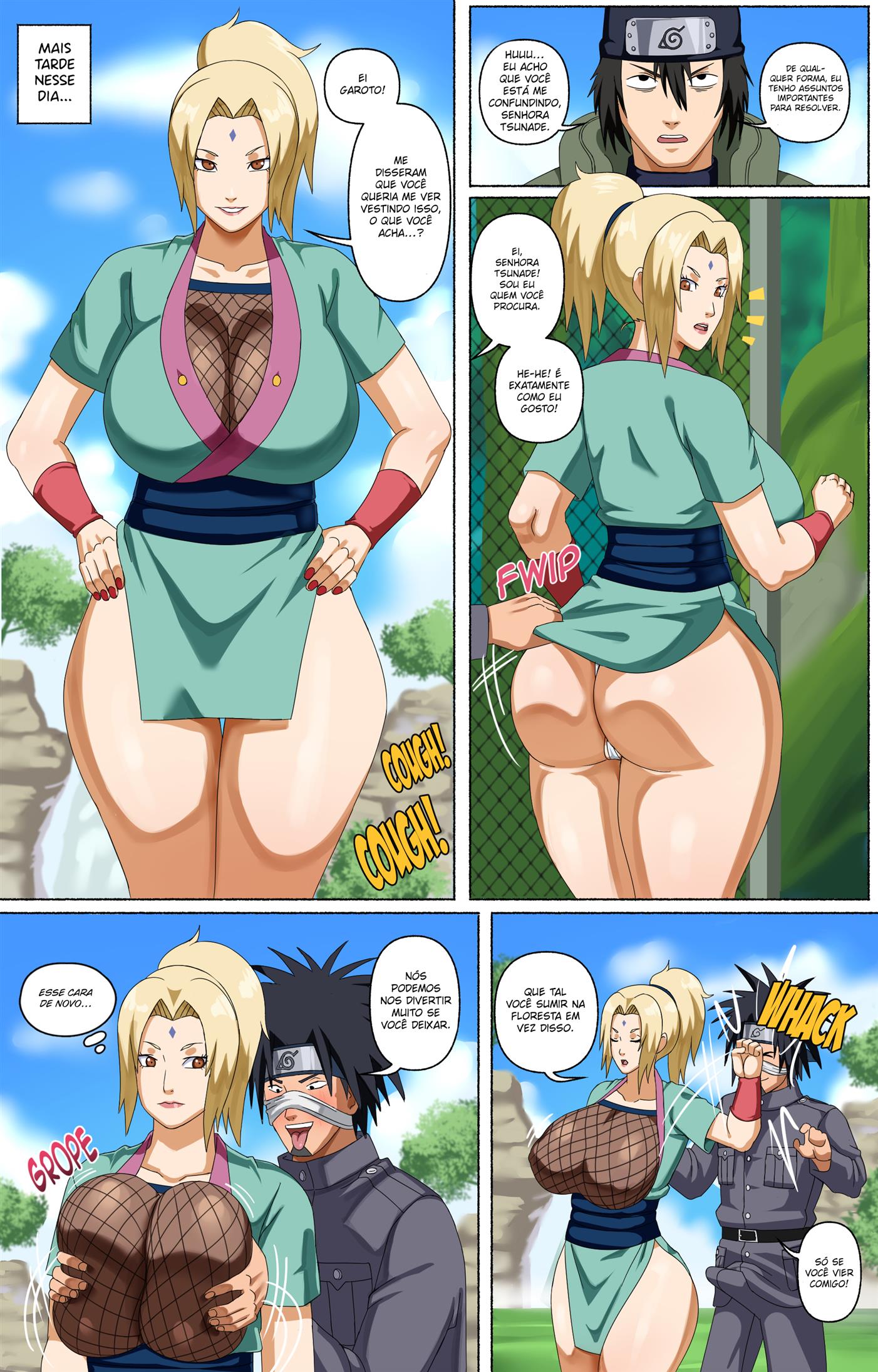 Tsunade Hentai: Tsunade E Seus Assistentes