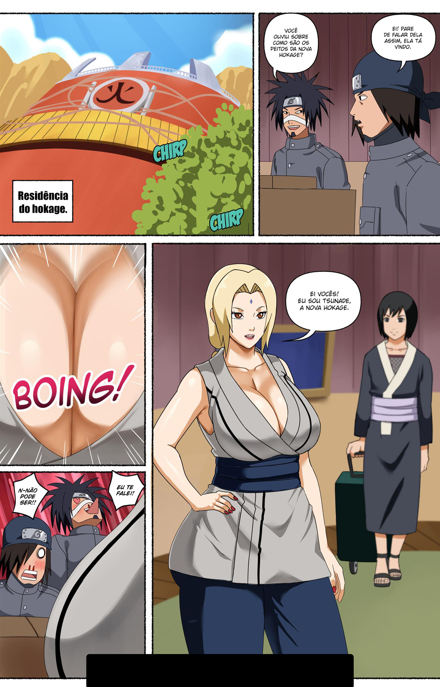Tsunade Hentai: Tsunade E Seus Assistentes